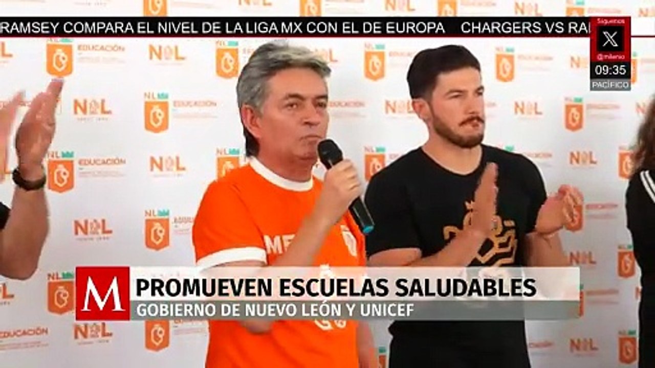 Gobierno de Nuevo León y UNICEF impulsan entornos escolares saludables