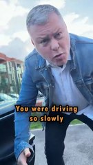 Aggressive Road Rager Banged on My Window and Tried to Fight Me
