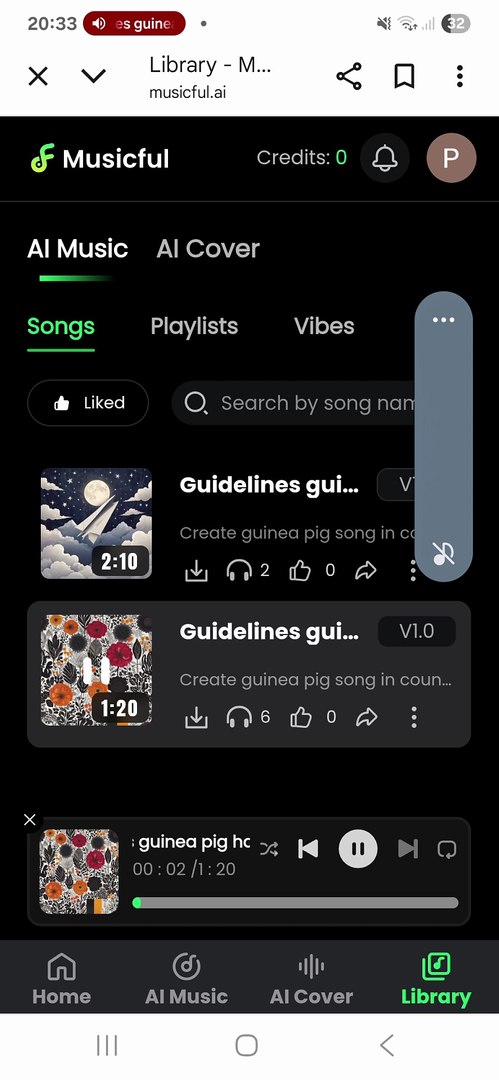 ⁣Guidelines guinea pig haha 2 music video - Screen_Recording_20250912_203450_Chrome