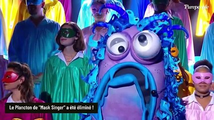 "On a travaillé ensemble" : L'aventure s'arrête déjà ici pour le Plancton dans Mask Singer 8, Michaël Youn l'a vite reconnu