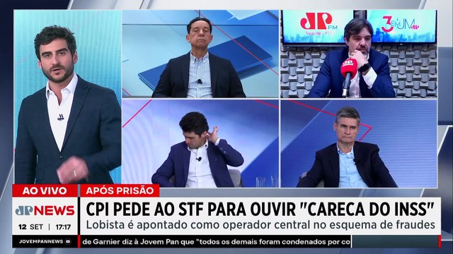 CPMI pede ao STF para ouvir ‘Careca do INSS’ após prisão
