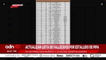 🚨¡Última Hora! Actualizan lista fe fallecidos por explosión de pipa en Iztapalapa