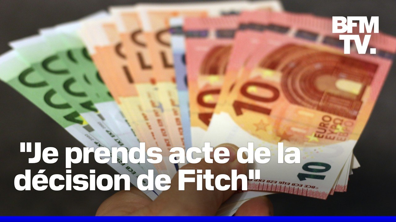 L’agence de notation financière Fitch dégrade d’un cran la note de la France de AA- à A+