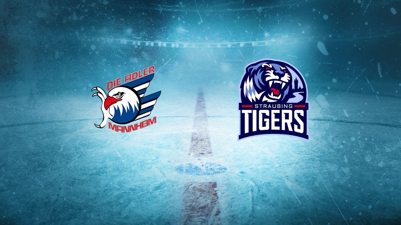 Highlights von Adler Mannheim - Straubing Tigers