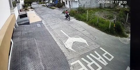 Capturan a pareja que robó una residencia en Valle: crimen quedó en video