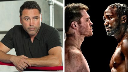 Óscar de la Hoya y sus predicciones para la pelea de Canelo - Crawford: "No puede estar cómodo dentro del ring"