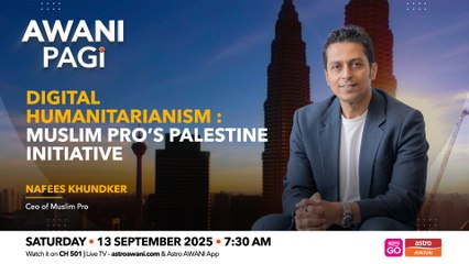 AWANI Pagi: Digital Humanitarianism | Muslim pro’s Palestine initiative