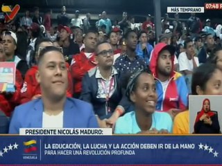 Jefe de Estado: La educación, la lucha y la acción deben ir de la mano para hacer revolución