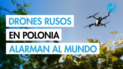 Cerca de 50 países denuncian con gran "preocupación" por los drones rusos en Polonia