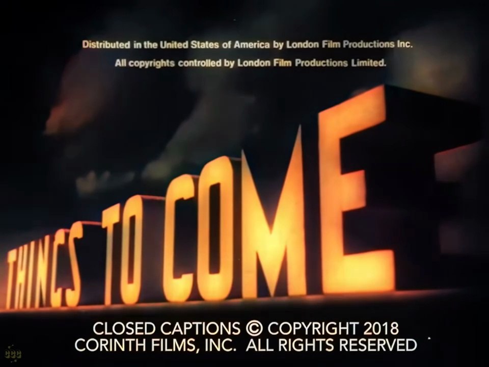 Things to Come 1936 H.G. Wells War film A hundred years ahead of its time._1080p