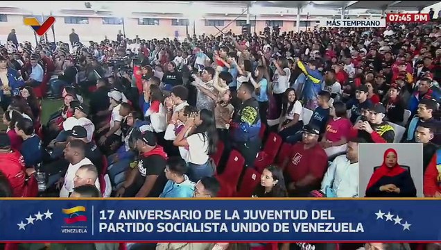 Presidente Nicolás Maduro lideró acto con motivo al 17 aniversario de la JPSUV