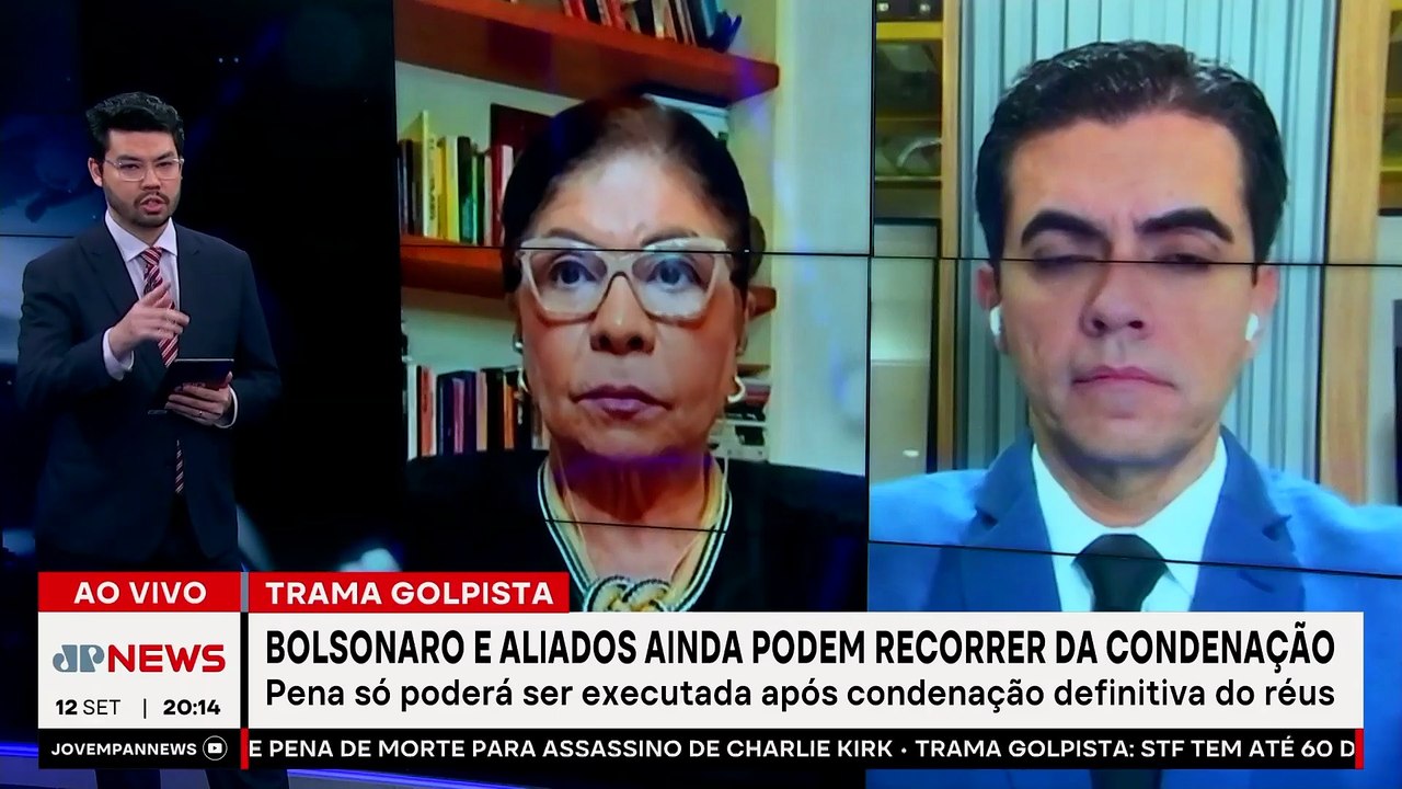 BOLSONARO PODE SER PRESO ATÉ DEZEMBRO / CÂMARA CASSARÁ RAMAGEM | JORNAL JOVEM PAN -  12/09/2025