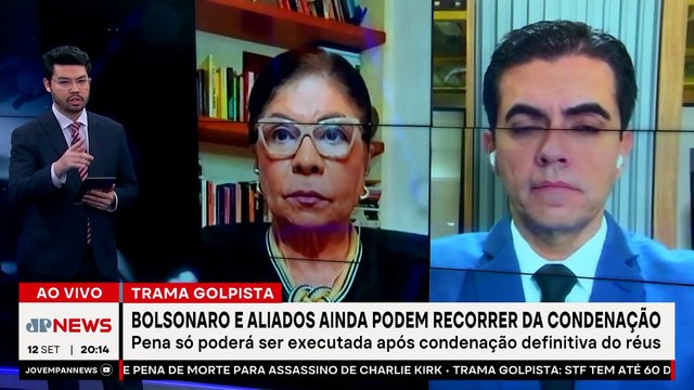 BOLSONARO PODE SER PRESO ATÉ DEZEMBRO / CÂMARA CASSARÁ RAMAGEM | JORNAL JOVEM PAN - 12/09/2025