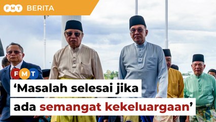 Segala masalah persekutuan boleh selesai dengan semangat kekeluargaan, kata Abang Jo