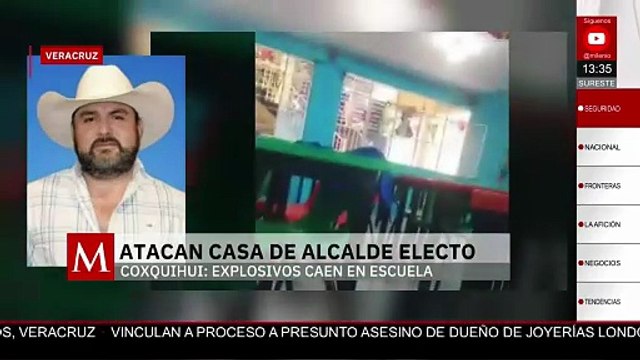 Explosivos con drones generan alarma en Coxquihui; caen cerca de casa del alcalde electo