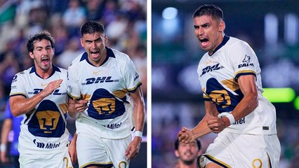 Guillermo 'Memote' Martínez anota doblete y pone a Pumas arriba contra Mazatlán