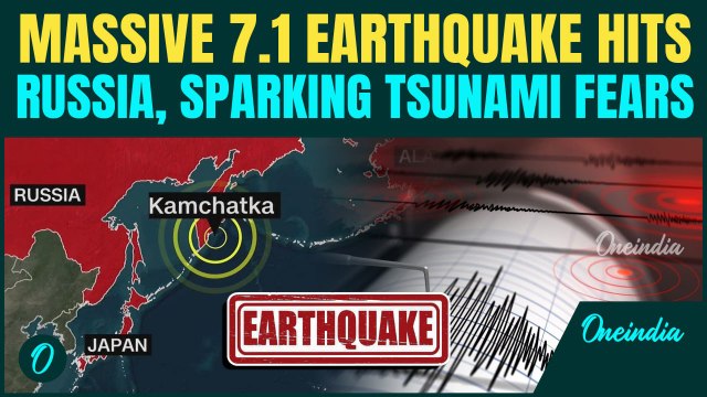 BREAKING: 7.1 EARTHQUAKE ROCKS Russia’s Kamchatka | Follows DEADLY 8.8 Mega Quake Just Weeks Ago