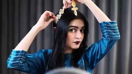 Gorgeous Wedding Hairstlye - Very SIMPLE & EASY __ Step By Step Tutorial