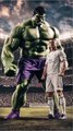 Hulk turned into Ronaldo