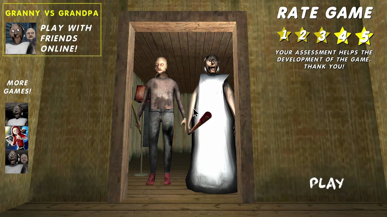 GRANNY 2 ( j'ai eu trop peur !!!! )                                        je présise que c'est pas le vrai granny