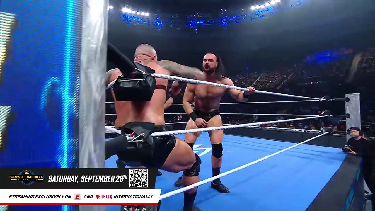 WWE SMACKDAWN 12 SEPTEMBER 2025 RANDY ORTON VS DREW MCYNTYRE FULL MATCH