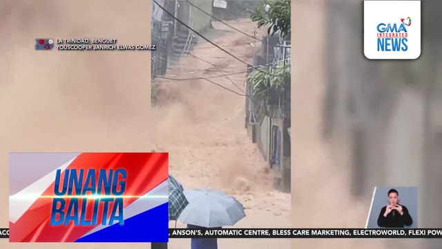 Ulan na dala ng LPA at easterlies, nagdulot ng baha sa iba't ibang bahagi ng Luzon | Unang Balita