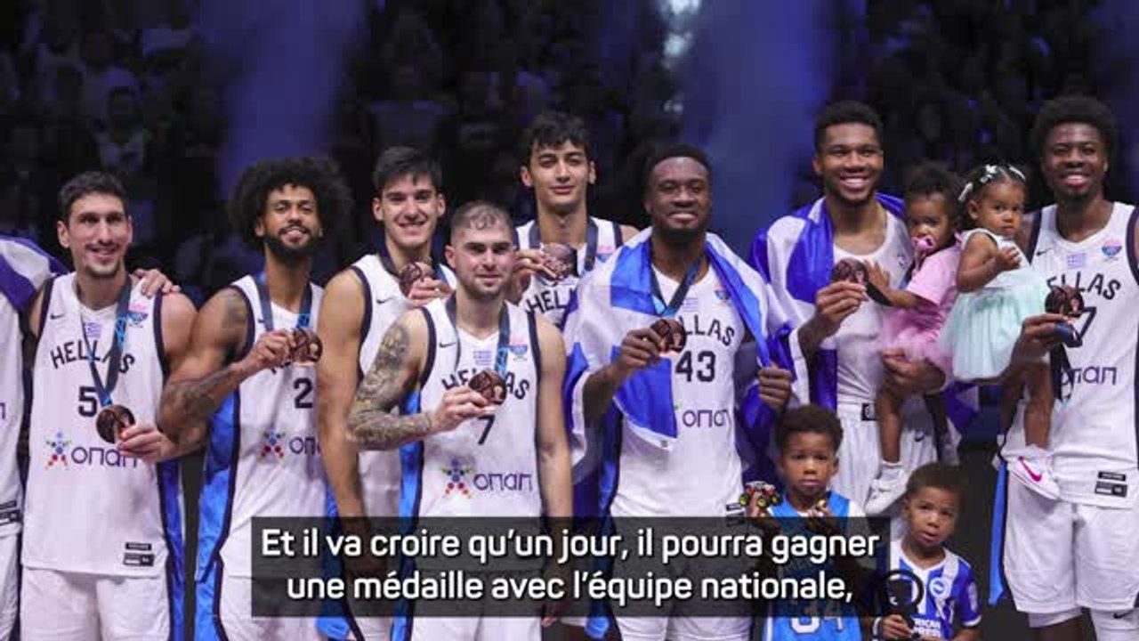 Grèce - Antetokounmpo : "C'est la plus grande réussite de ma carrière"