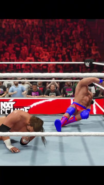 Triple H vs John Cena 🥊 | Epic WWE Moment #Shorts