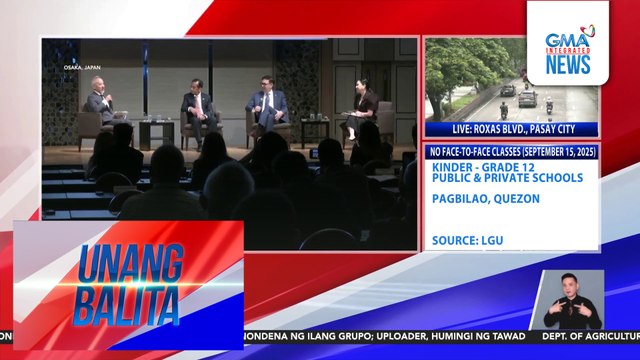 5.9% GDP growth, ibinida ni Finance Sec. Ralph Recto sa Philippine Economic Briefing | Unang Balita