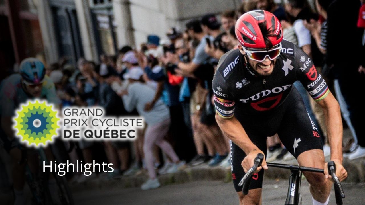 Cyclisme - GP de Québec 2025 - Les Highlights et Résumé de la victoire de Julian Alaphilippe, sa première avec Tudor !