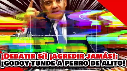 🔥🚨¡DEBATIR SÍ! ¡AGREDIR JAMÁS! ¡LEONEL GODOY PONE en SU LUGAR a AÑORVE el PERRO FALDERO de ALITO!