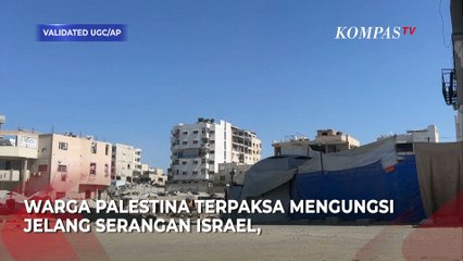 Detik-detik Ledakan di Kota Gaza hingga Warga Palestina Terpaksa Mengungsi