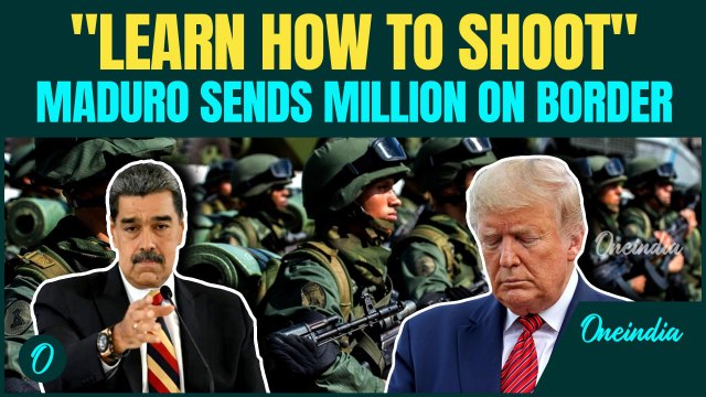 U.S VS VENEZUELA ALL-OUT WAR BEGINS: Maduro Sends Millions Of Militia For War Training On Border