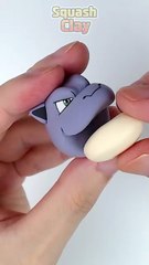 Shiny Blastoise Pokémon Clay Art