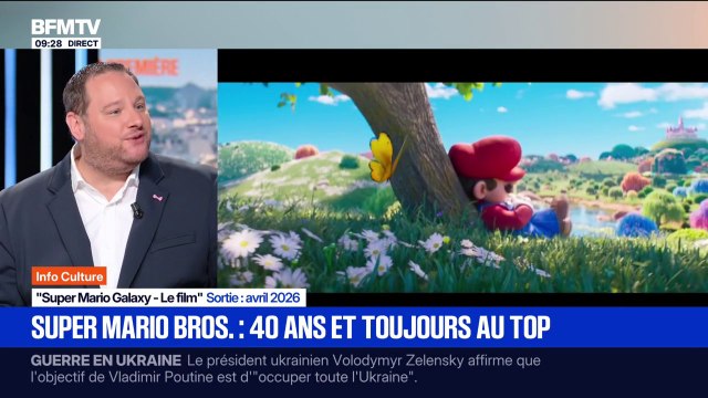 Nintendo annonce la sortie du film Super Mario Galaxy à l'occasion des 40 ans de Super Mario Bros