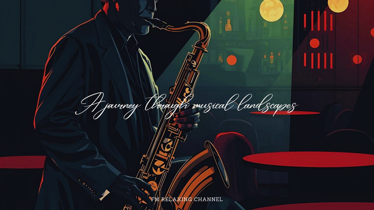Smooth Jazz Piano Music - Cool Cafe Vibes • Relaxing Saxophone Instrumental for Dinner & Chill
