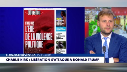 Alexandre Devecchio:«Même quand c'est un Trumpiste qui se fait tuer, c'est la faute de Donald Trump»