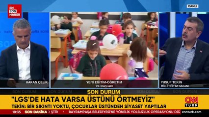 Yusuf Tekin: 12 yıllık eğitim uzun bir süre