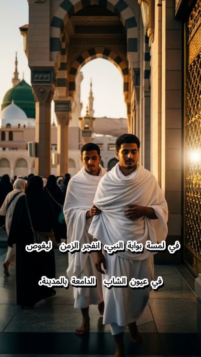 دعاية رواية العمرة عن طريق الذكاء الاصطناعي