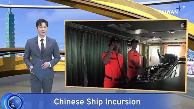 Taiwan Expels Chinese Coast Guard Ship Close to Pratas Island