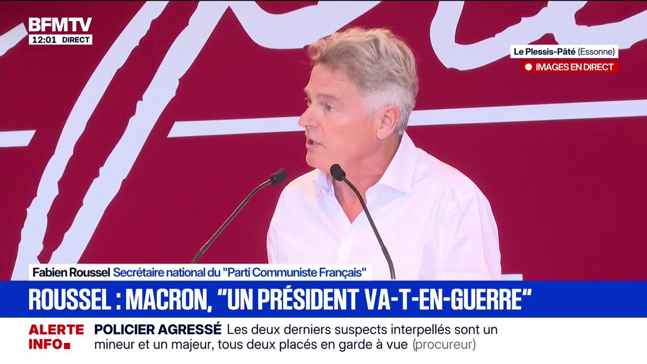 Sébastien Lecornu à Matignon: "Bayrou, Lecornu, c'est du pareil au même", estime Fabien Roussel (PCF)