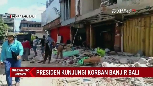 [LIVE] Kondisi Terkini Pasca Banjir Bandang di Bali, Warga Bersihkan Sisa-Sisa Material Banjir