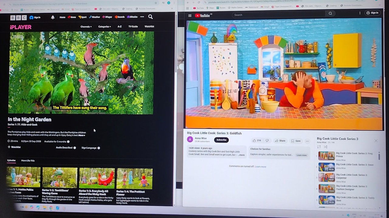 Big Cook Little Cook & In the Night Garden Clip 76-80