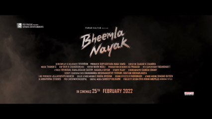 Bheemla Nayak Official Trailer ｜ Pawan Kalyan, Rana Daggubati ｜ Trivikram ｜ SaagarKChandra ｜ ThamanS