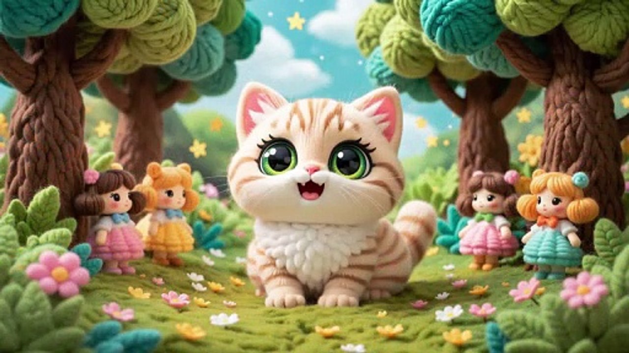 Tama et les pelotes de laine