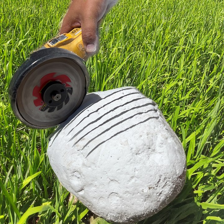 Revolutionizing metal casting with this rock shaving  technique   #diy #craft #rock #fyp #metal
