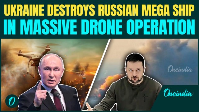 Ukraine’s SECRET Drone Strike DESTROYS Russian Navy’s Rescue Ship | Putin Fumes In Moscow