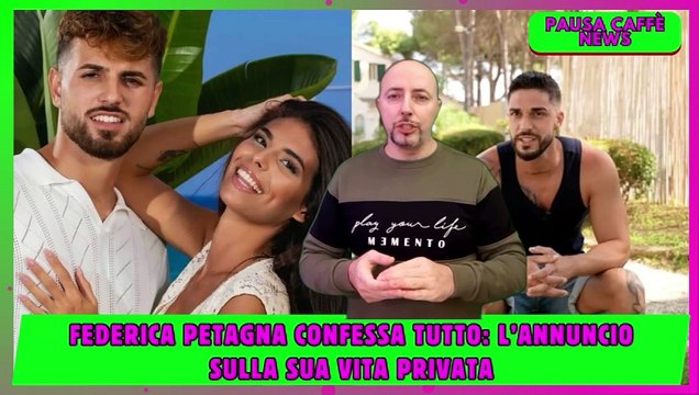 Federica Petagna confessa tutto l’annuncio sulla sua vita privata