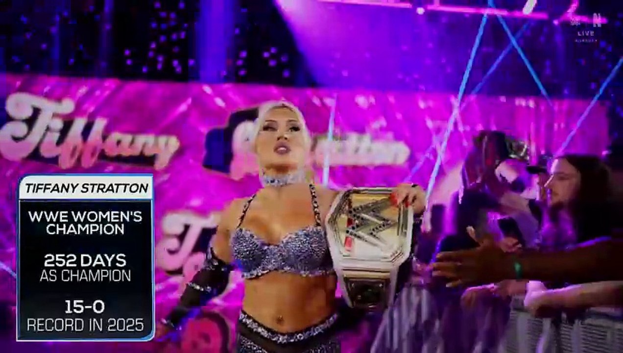 Tiffany Stratton vs. Jade Cargill - WWE Women's Championship - SmackDown September 12, 2025