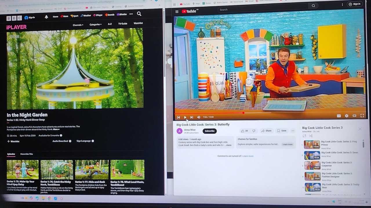 Big Cook Little Cook & In the Night Garden Clip 81-85